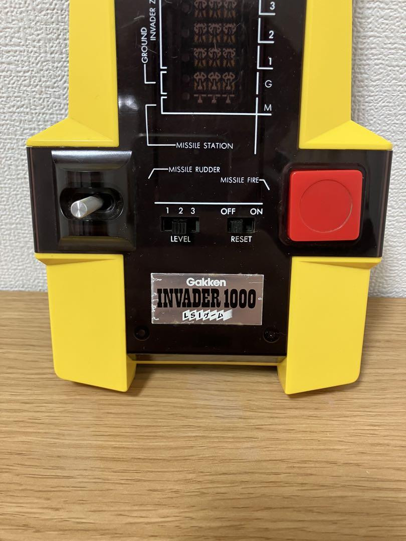 Gakken INVADER1000 LSIゲーム 動作確認済 昭和レトロ レア 楽天