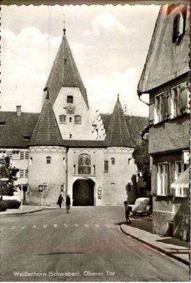 Weissenhorn Neu-Ulm Bavaria Upper Gate unused approx. 1965