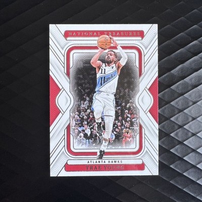 Jersey Match 2024 National Treasures #45 Hawks Trae Young 11/75
