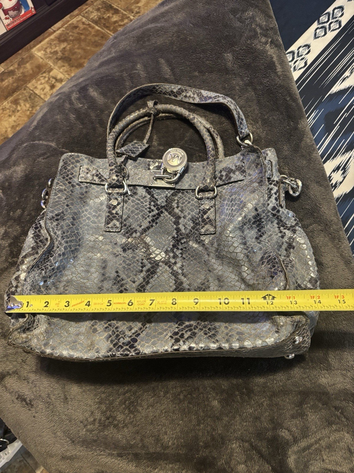 Michael Kors Large Hamilton Python-Print Tote - image 10