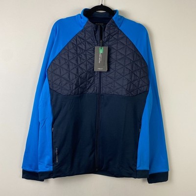 Galvin Green Dexter Jacket Mens XXL Full Zip Navy & Blue Golf Quilted