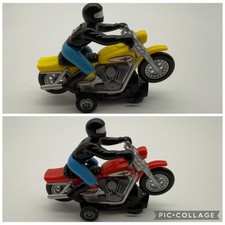 Vintage 1995 Tyco Harley-Davidson Road Racing Slot Bikes Set