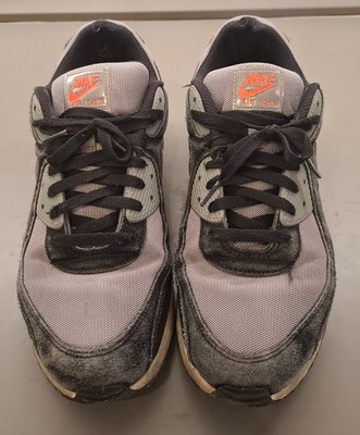NIKE Air Max 90 ''Grey'' Grau Schwarz Rot Weiß 46 US12 12 Grey 97 Black 90er