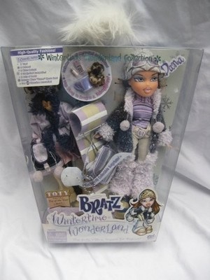 MGA Bratz Wintertime Wonderland Dana Fashion Doll 1st Edition 2003 NIB HTF