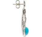 QVC JMH Jewellery Sleeping Beauty Turquoise Sterling Silver Earrings — photo 8