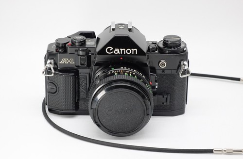 Canon A-1 + Canon FD 50mm 1,8 Objektiv