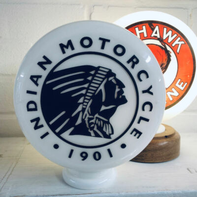 Indisches Motorrad Mini Gaspumpe Kugel, Motorrad Auto Garage Erinnerungsstücke