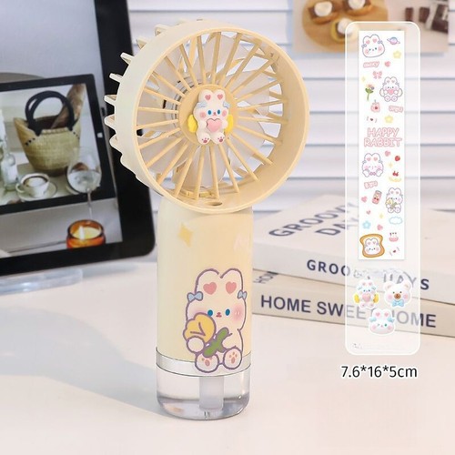 Portable Misting Fan Handheld Person Mister Fan Battery Operated Water Mist F-wf - Photo 22/23