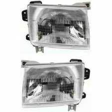 New Head Lamp Front LH & RH Fits Nissan Frontier 1998-2000 NI2502121 NI2503121