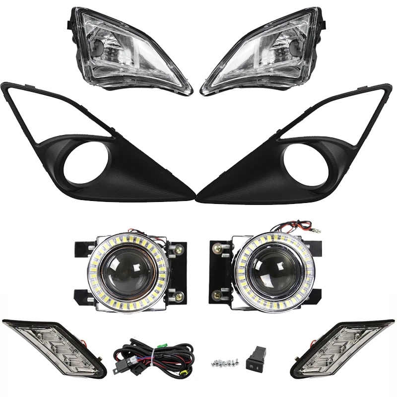 Luz antiniebla transparente de 8 piezas + lámpara marcadora lateral apta para Scion FR-S Toyota GT86 2012 2013-2016 Foto 2 de 4