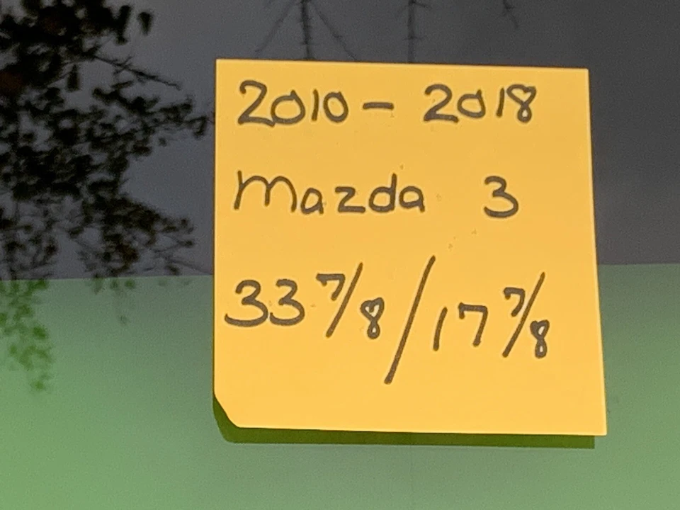 Mazda 3 2010-2018 techo corredizo vidrio techo corredizo eléctrico ventana de fábrica OEM 43R-003021 Foto 2 de 4
