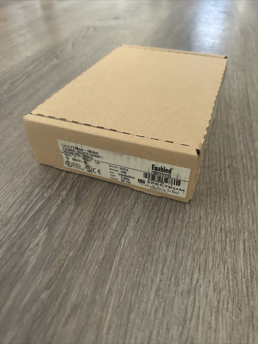 に Surplus New Spectrum 1746SC-INI4vi Ser D 4 Channel Insolated Volt