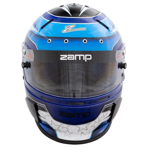 Zamp Helmet RZ70E Hans Hybrid Compatible Holes Snell 2020 Approved ORCi Karting - Picture 4 of 31