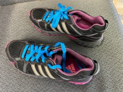 Women's Adidas Thrasher Trail Running Shoes Size 7.5 Gray Purple | eBay