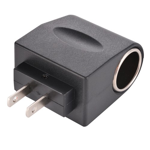 AC Wall Outlet To 12V DC Cigarette Lighter Car Socket Adapter Cell Phone Charger - Picture 2 of 4