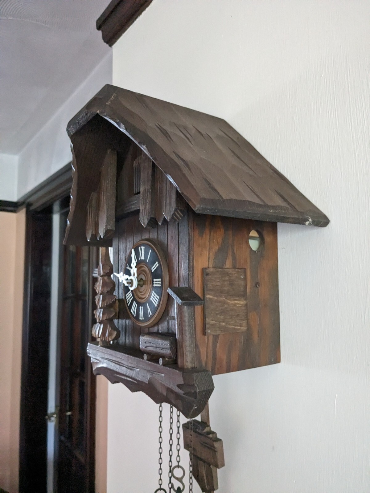 vintage wooden cuckoo clock eBay