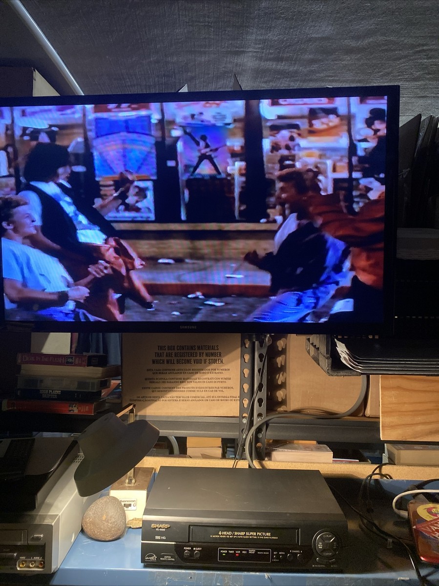 Sharp VC-A400U VHS Player VCR 4 Head 19 Micron Heads No Remote