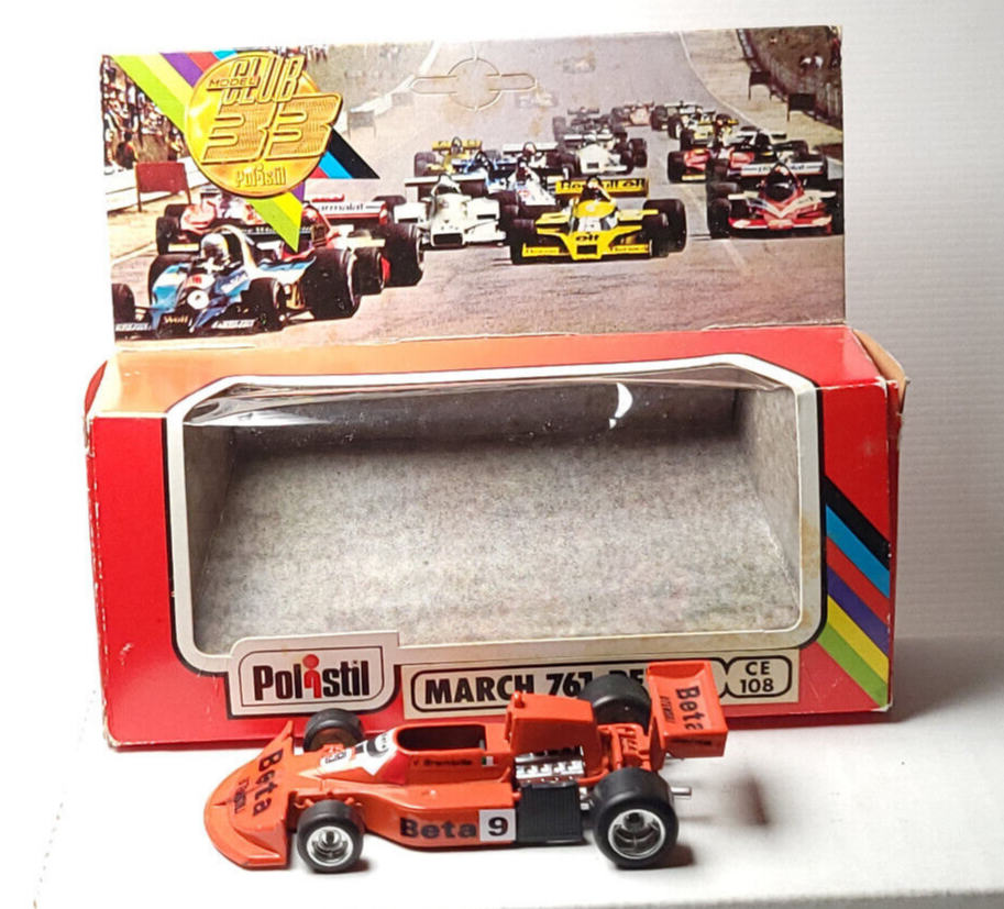 Polistil CE108 March 761 Beta 1/43 | eBay