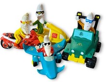 1988 Vintage McDonald's Happy Meal Toys Mac Tonight Moon Man Lot Of 4