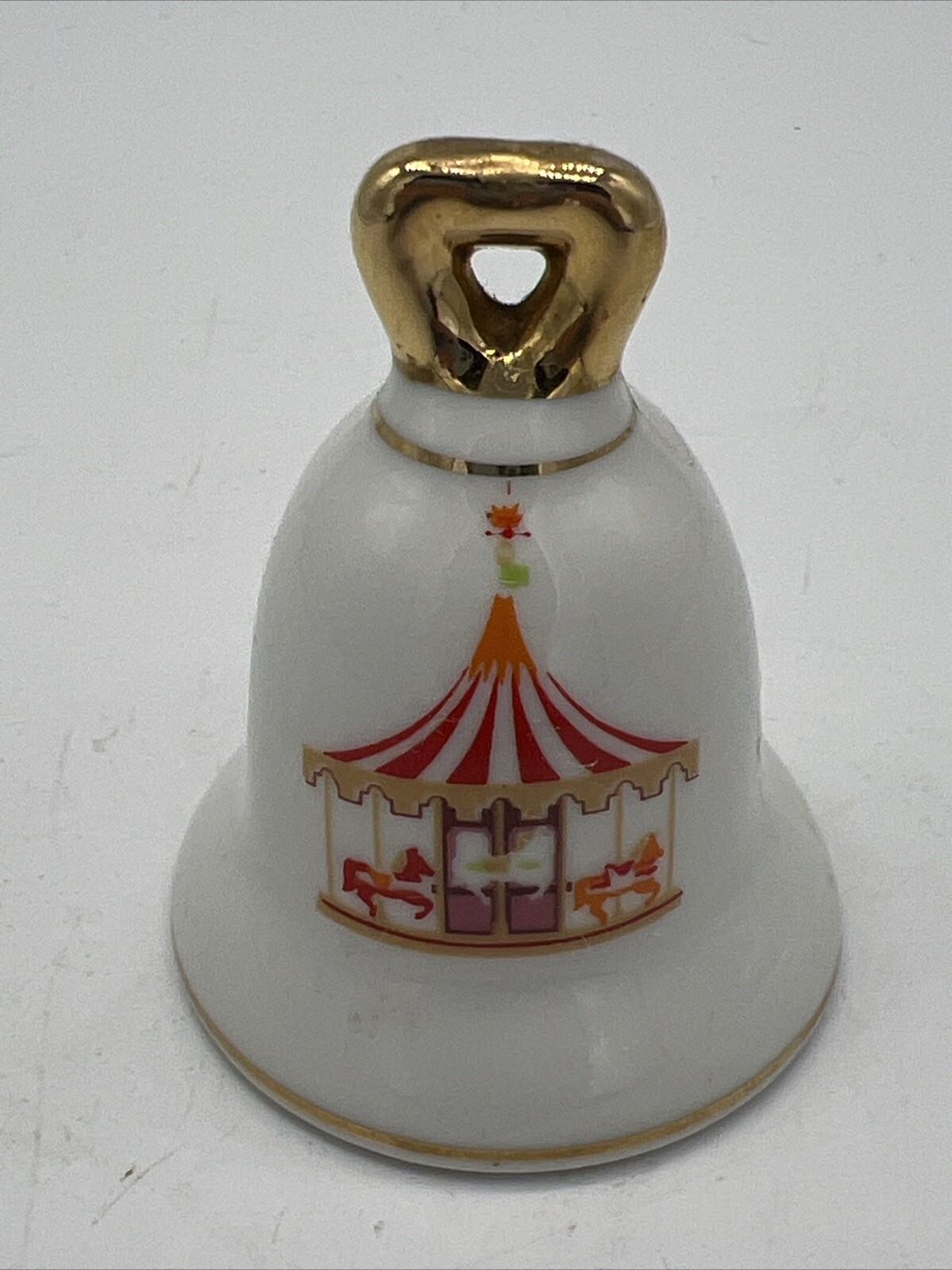 Vintage Disneyland Carousel Bell Salt and Pepper Shaker Set