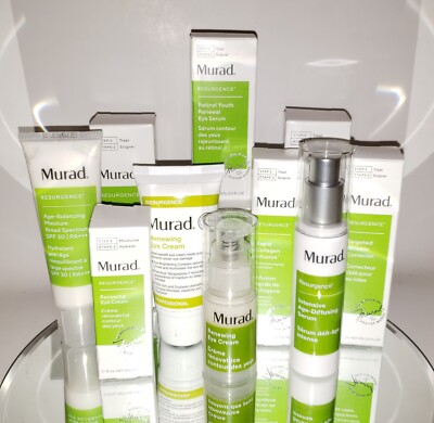 Murad Resurgence Anti-Aging Products Day Night Eye Cream Serum Peel YOU CHOOSE
