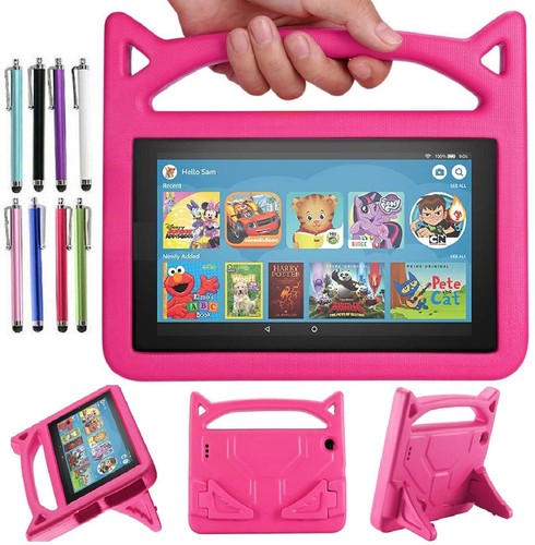 For Samsung Galaxy Tab A9 8.7" SM-X110/X115/X117 Kids Case Full body Cover Stand - Picture 110 of 127