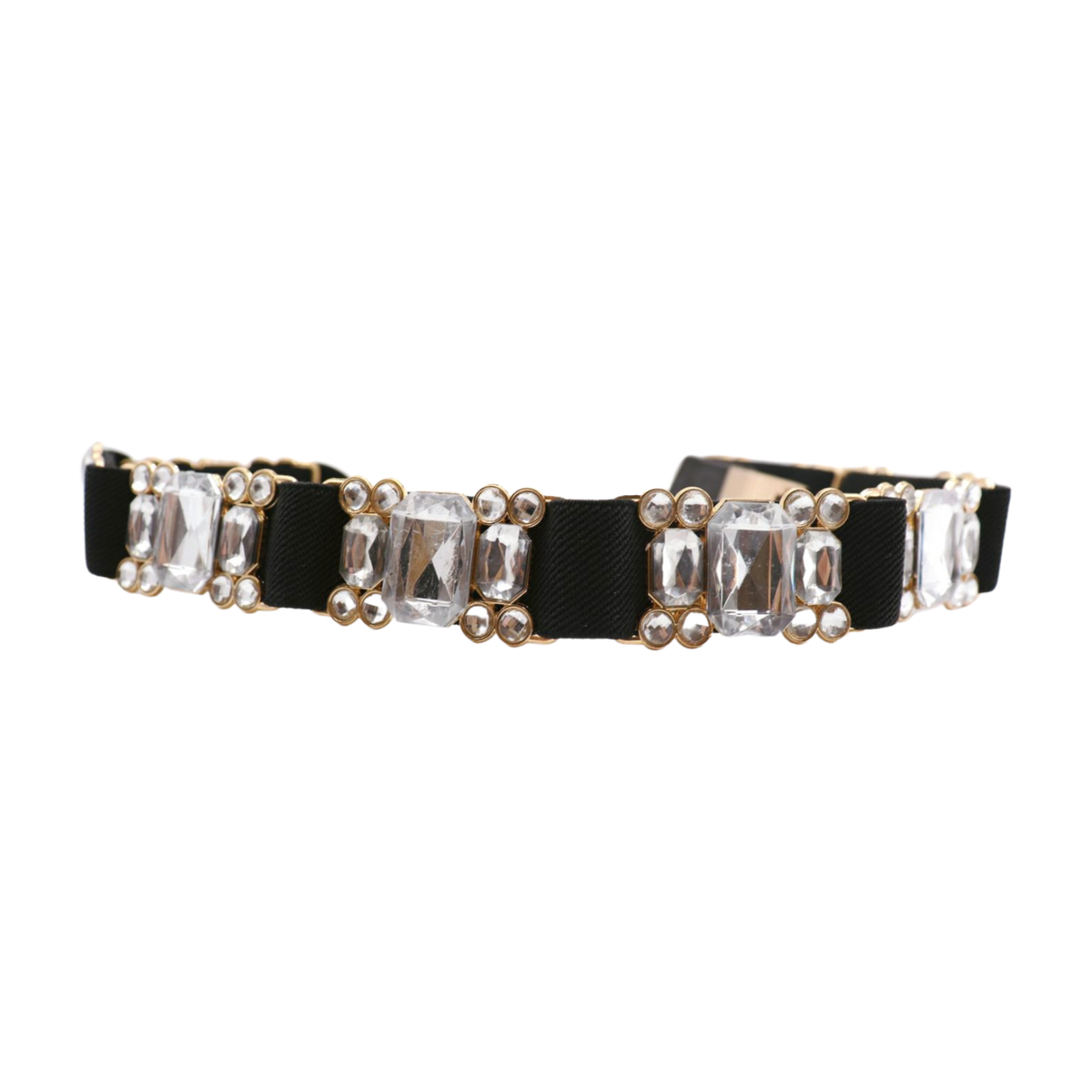 black and silver belt for dress Leather Disc Belt