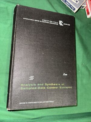 Prentice Hall   analysis and synthesis of sample data control systems 1963 HC