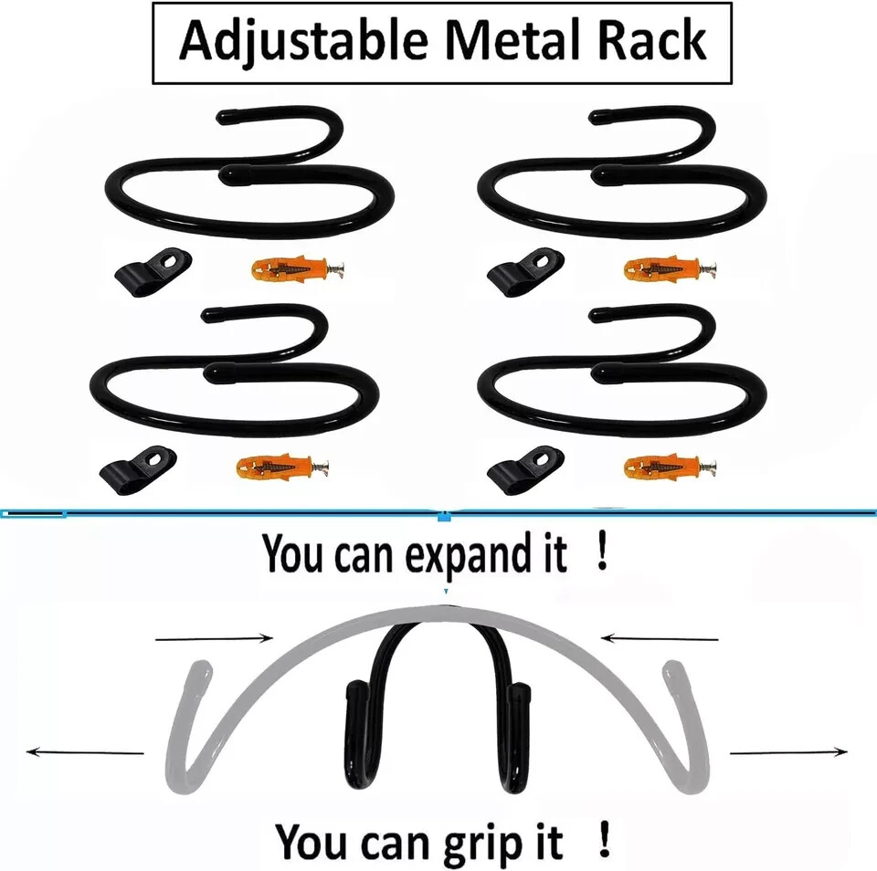 Pack of 4 – Rolling Pin Holder Rolling Pin Display Rack Rolling Pin Storage Orga