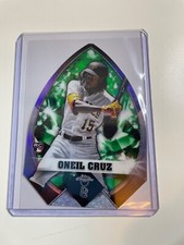2022 Topps Chrome Ben Baller GREEN Diamond Die Cut Oneil Cruz 81/99