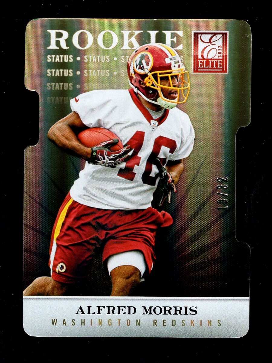 Alfred Morris Panini Elite #185 Status Die-Cut