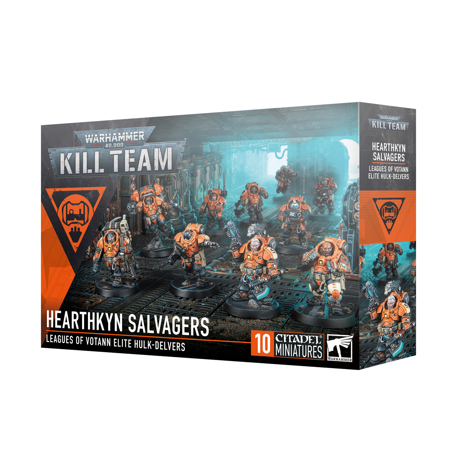 Warhammer 40K Команда убийц - Hearthkyn Salvagers GAW103-33 Совершенно Новые ЗАПЕЧАТАННЫЕ 11090₽