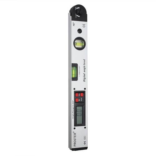 Misuratore di angolo digitale 400 mm 0 ~ 225 ° livella LCD misuratore di angolo misuratore di gradi - Foto 12 di 12