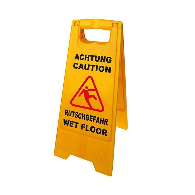 Proplus Warnschild Achtung Rutschgefahr Gunstig Kaufen Ebay