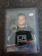 2020-21 Upper Deck Extended Series Young Guns Cole Hults YG RC Card# 724