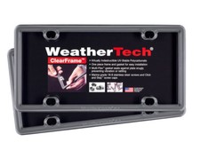 Weathertech Clearframe License Plate Frame- Durable Frame - 2 Pack - 17 Colors