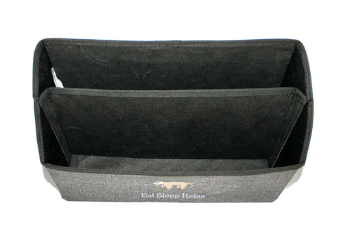 THIRTY ONE Charging Cell Phone Device Storage Organizer Box Sloth Gray Sleep Eat - Picture 4 of 6