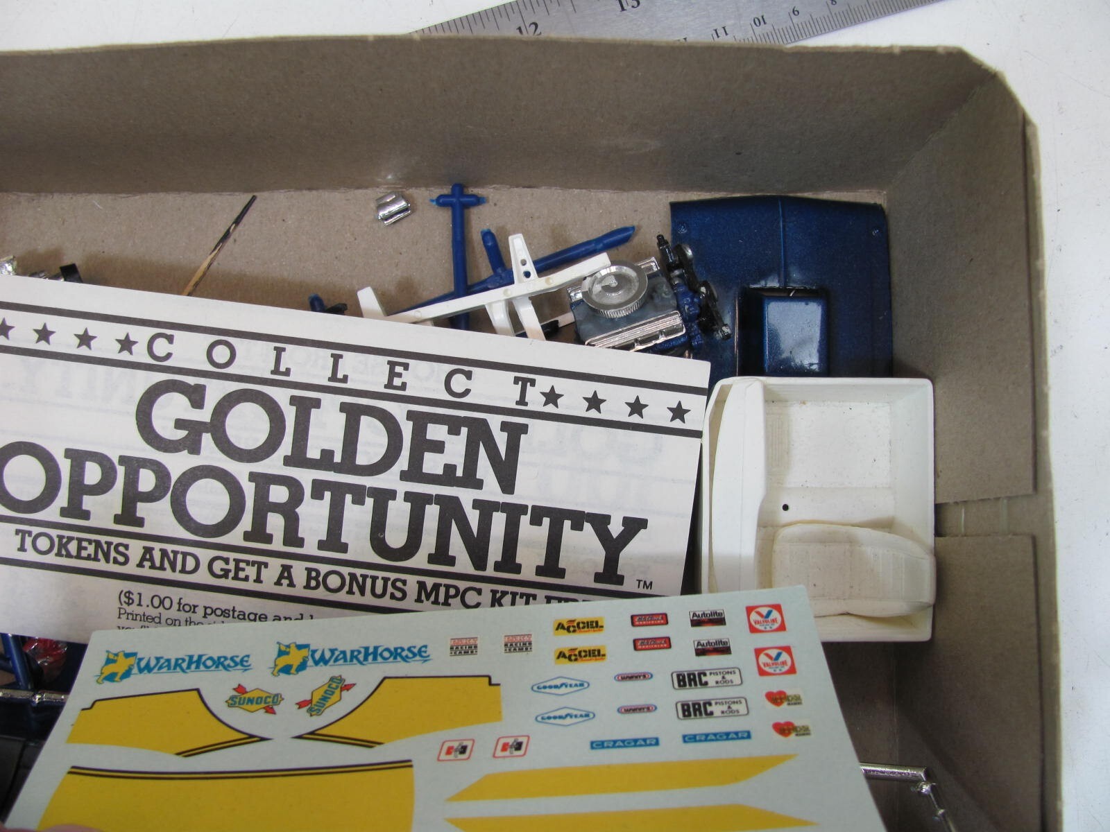 MPC WarHorse Maverick AMI NOVA SS MILLER WARRIOR MODEL KIT PARTS LOT eBay