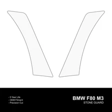 BMW M3 F80 Stone Chip Guard Protection Clear Film | 1/4 Panel | OEM Spec PPF