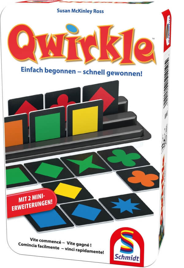 Schmidt Spiele 51410 Qwirkle, Bring-mich-mit-spiel In Der Metalldose,