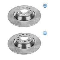 2X Meyle 115 523 0013 Bremsscheibe Hinten FüR Vw Golf Vii Skoda Audi Seat