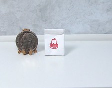 Dollhouse Miniature Paper Fast Food Bag 5