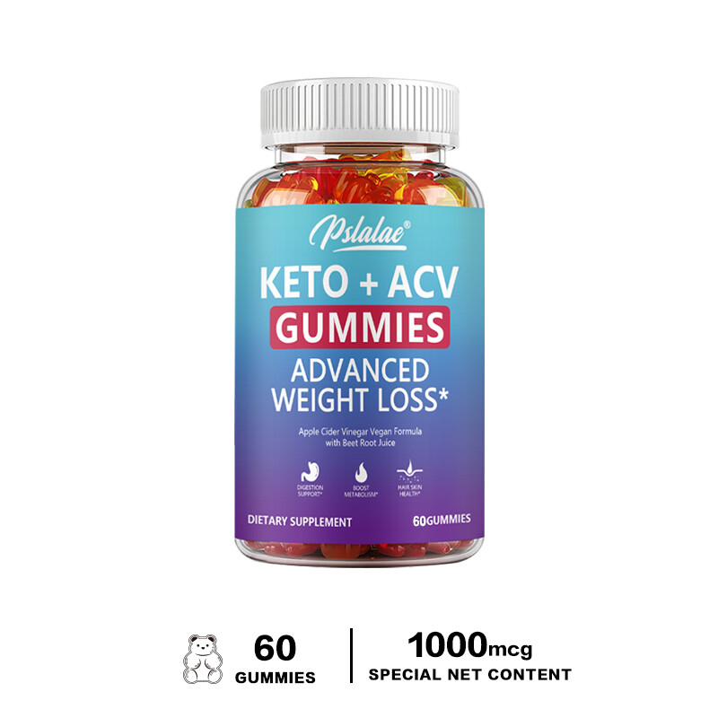 Gummies Keto + Vinaigre De Cidre 1000 Mg - Supprime L'appétit, Aide à La Perte De Poids - 30/60/100 Pièces