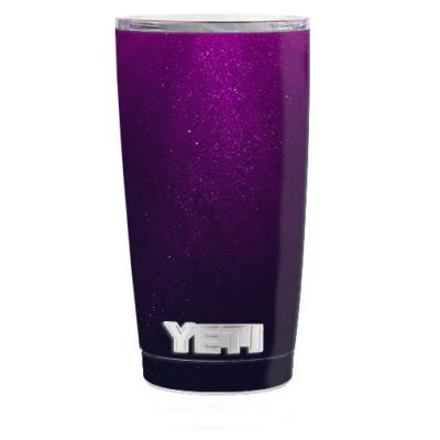 Skin Decal for Yeti 20 oz Rambler Tumbler Cup / Purple dust