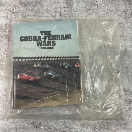 VTG 1990 1st Edition Signed The Cobra-Ferrari Wars 1963-1965 Michael Shoen HC DJ - Afbeelding 1 van 22