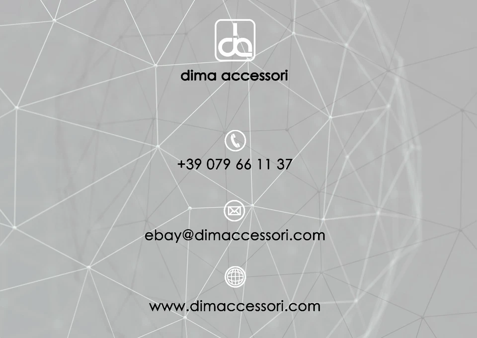 MANIGLIA CREMONESE INOX 316 MEZZO GIRO ASTE Ø 8 CHIUSURA PERSIANA PORTA FINESTRA - Immagine 4 di 4