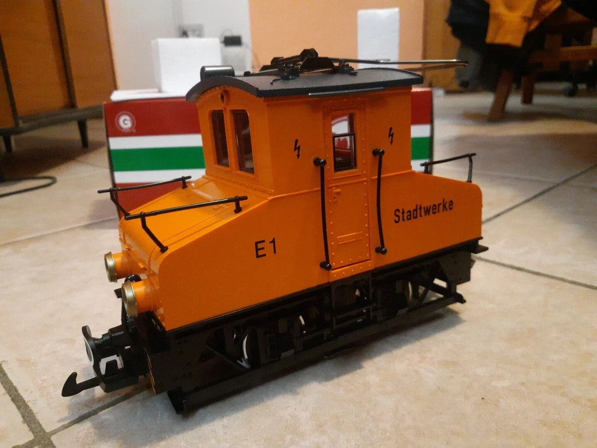 TRENINO ELETTRICO LGB TRENO MERCI SCALA 1 NUOVO