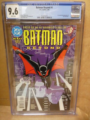 Dc Comics Batman Beyond 1st Appearance Terry McGinnis CGC 9.6 White pages 1999