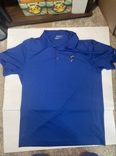 Nike Golf Polo Shirt Men's L Blue Tour Performance Disney Mickey Mouse