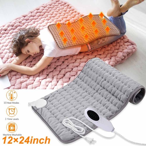 Cordless Electric Heating Vibration Pad Joint Knee Massager Shoulder Brace Wrap